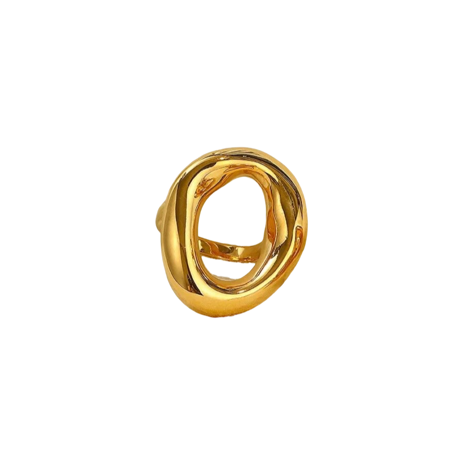 Golden Halo Ring