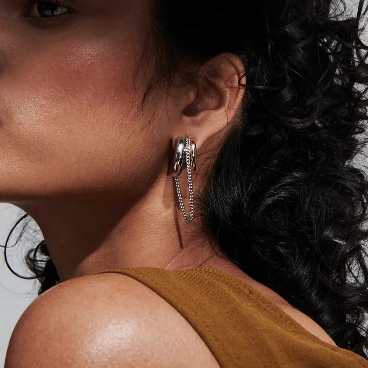 Dual Luxe Hoops