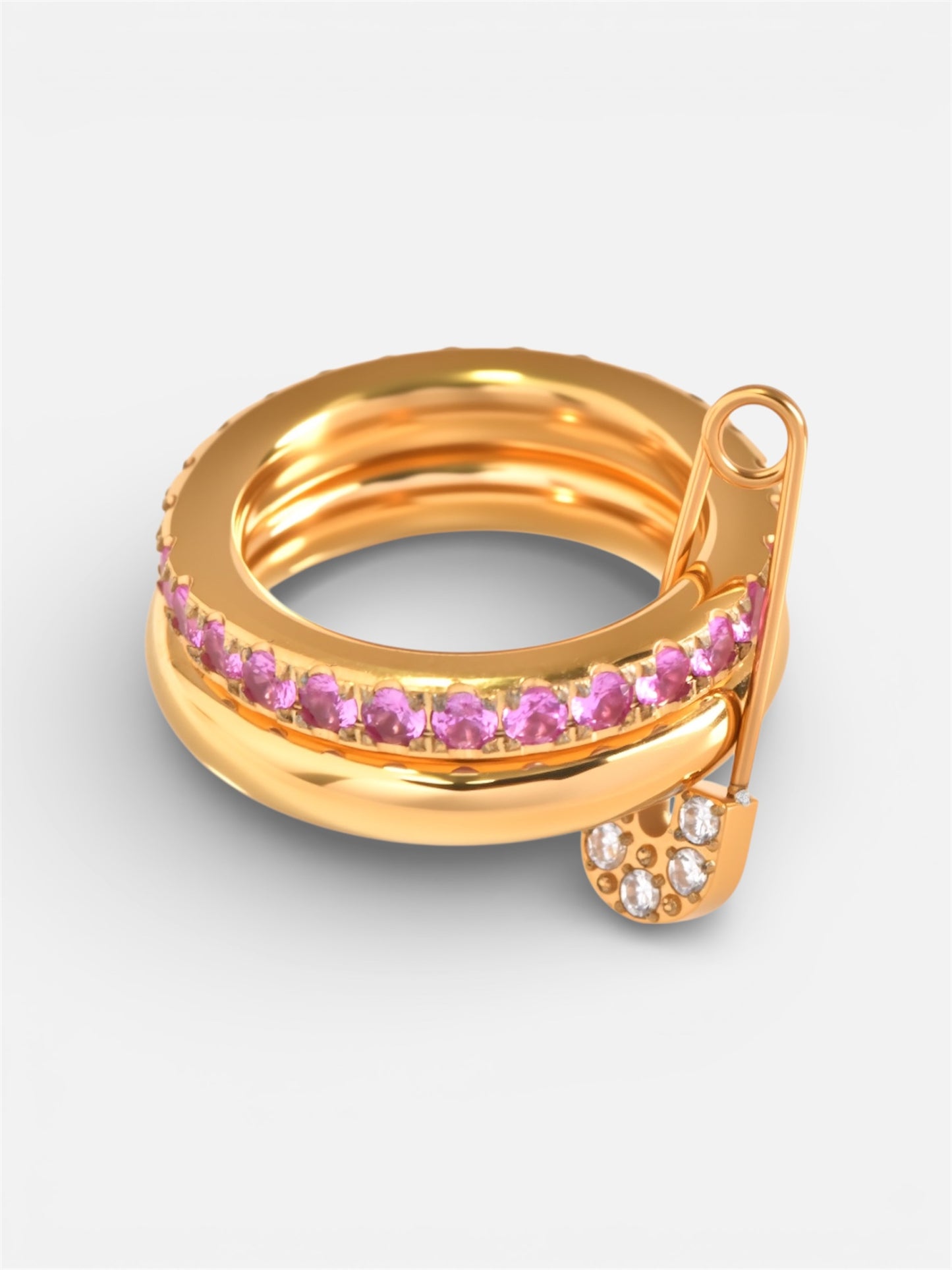 Blush Spark Ring