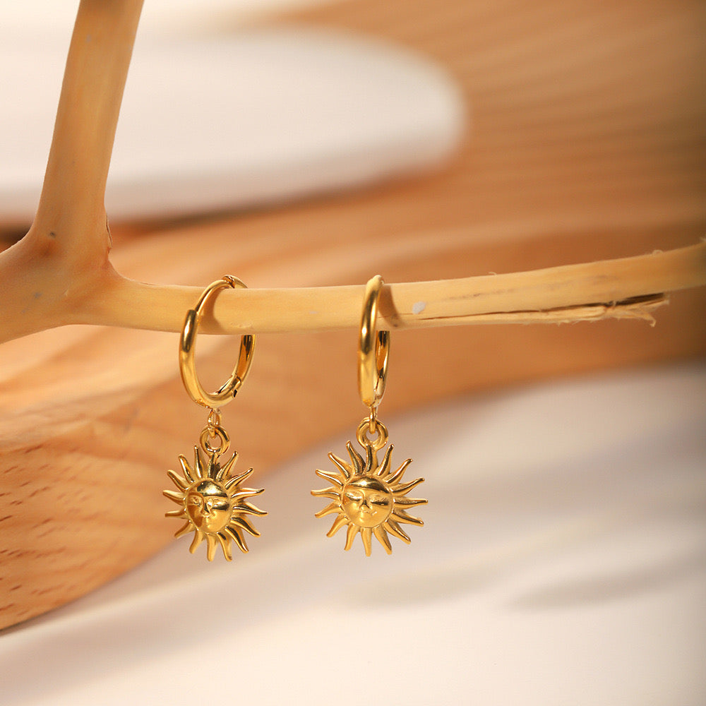 Sun Earrings