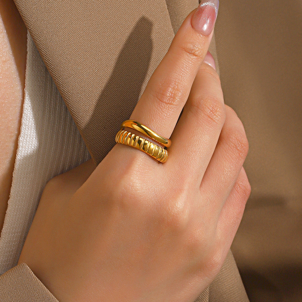Simple Double Ring