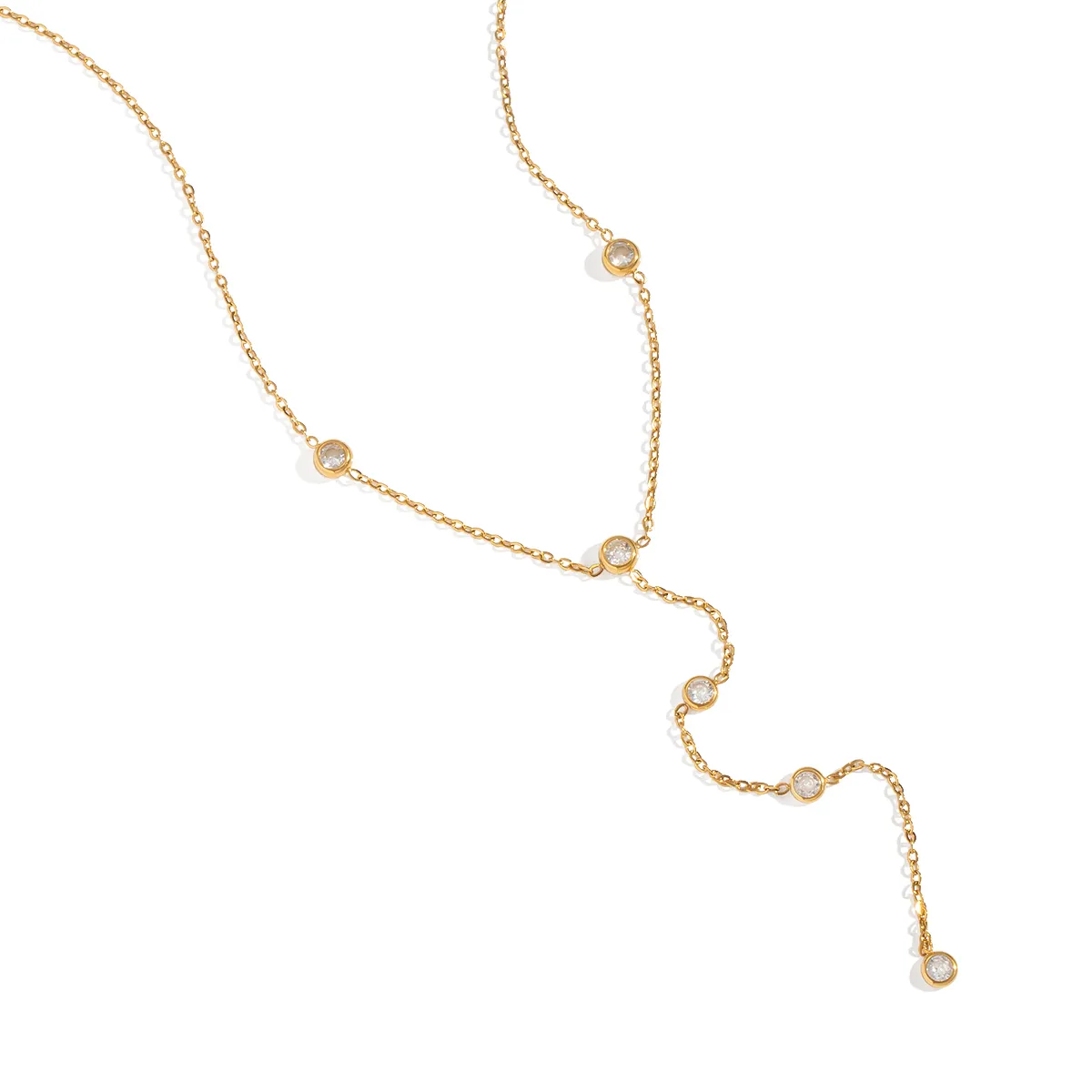 Zara Y Necklace