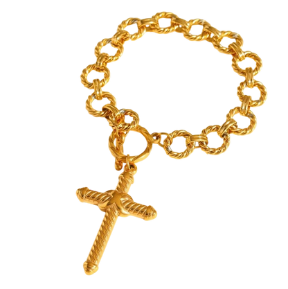 Faith Charm Bracelet