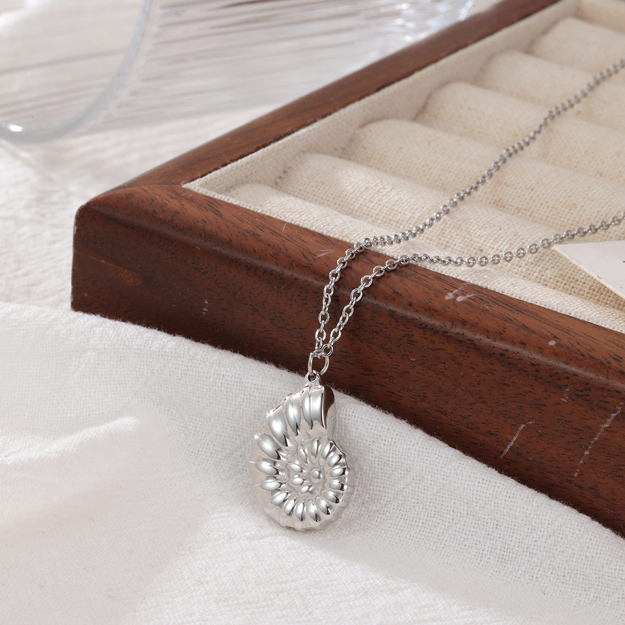 Eternal Spiral Necklace