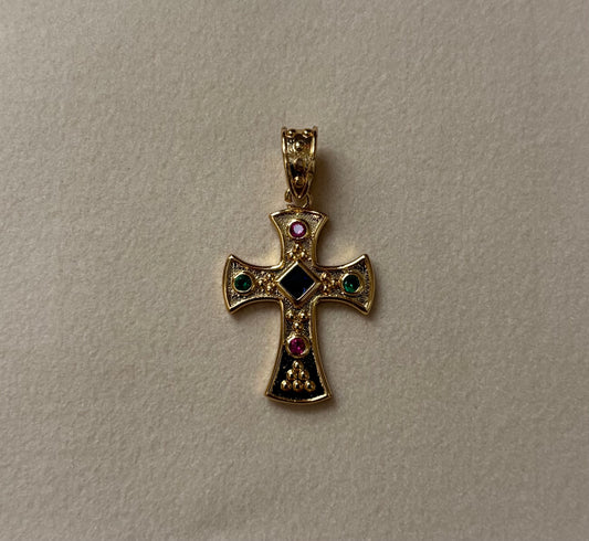 Emerald Faith Charm