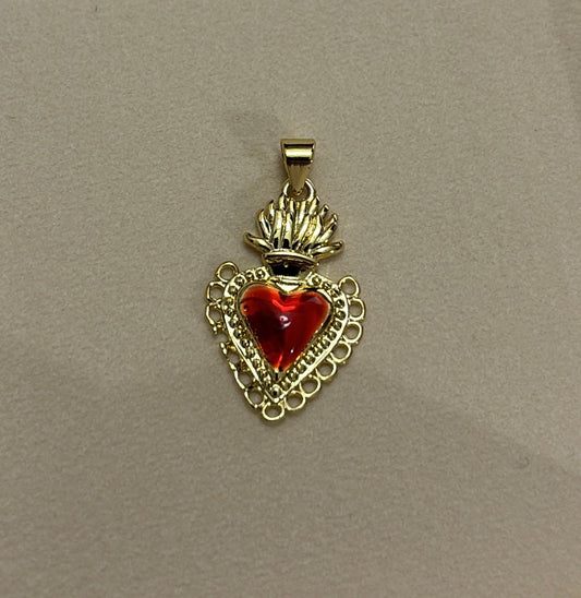 Red Heart Charm