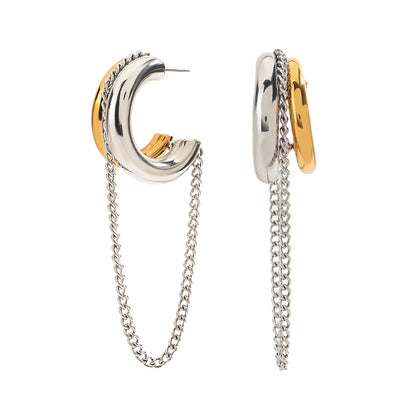 Dual Luxe Hoops