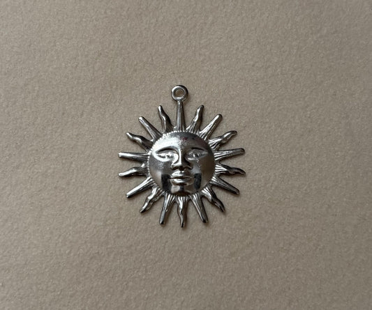 Silver Sunny Charm