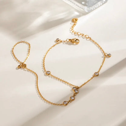 Golden Grace Hand Chain