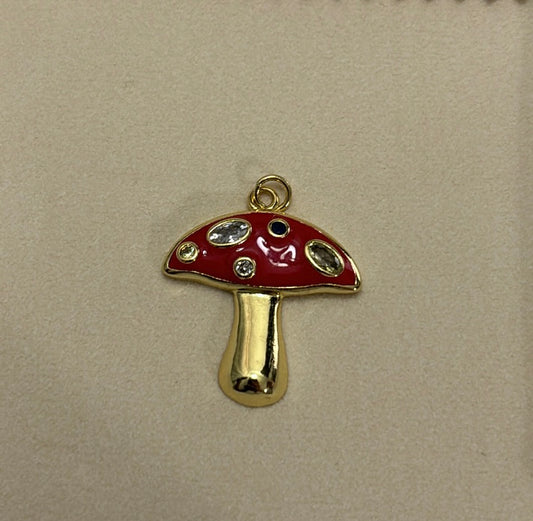 Red Mushroom Charm