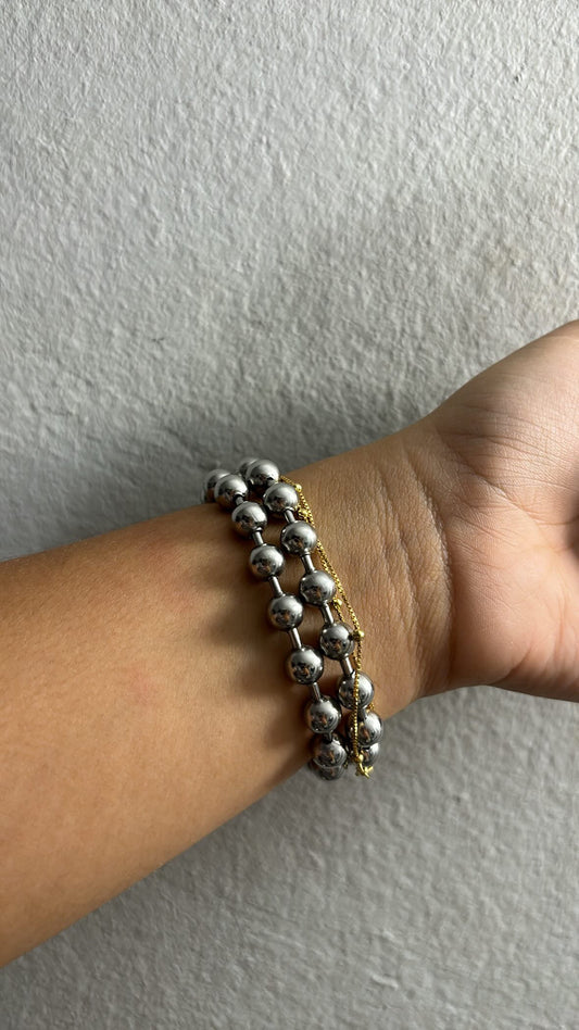 Military Silver Bracelet
