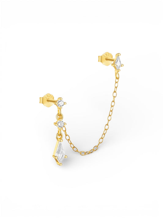 Crystal Snowfall Earrings